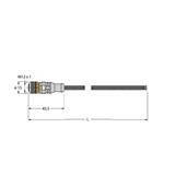 Turck RKC4.4T-P7X2-5/TEL