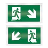 Esylux SLC Piktogramm-Scheibe zweis. u. rechts/u. links