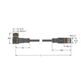 Turck WKC4.4T-P7X3-1-RSC4.4T/TXL