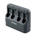 Keyence HR-CG4 4-slot charging cradle