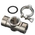 Keyence FI-CF4 Pipe attachment NPT1-1/2 for FI-C40F