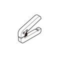 Keyence OP-21734 MIL connector dedicated crimping tool