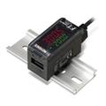 Keyence FT-50AWP Amplifier: DIN Rail Mountable, PNP