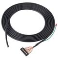 Keyence XC-H34D-05 Harness cable, MIL-loose lead cable, 34 electrode, 5 m