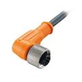 Keyence OP-87277 Connector Cable M12 L-shaped 5-m PUR
