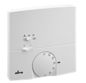 Alre KTBSB-112.000 Room thermostat, heating/cooling, surface-mounted, 230V AC, 3-stage fan output