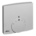 Alre RTBSB-201.000/08 Room thermostat, surface-mounted super flat, 5…30…°C, 230V AC, 2(1)A, NC contact, scale *…6