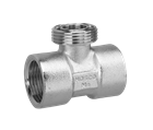 Alre T-Stück 1″ T-piece 1″ for JSW-1, nickel-plated brass