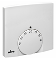 Alre KTRTB-211.108 Room thermostat, heating/cooling, surface-mounted super flat, 230V AC, silent (Triac)