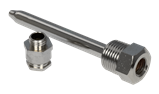 Alre NTH-100 Immersion sleeve, 100mm, V4A (14571), inner x outer diameter 8x10mm