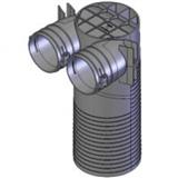 Helios Ventilatoren FRS-DWK 2-75/125