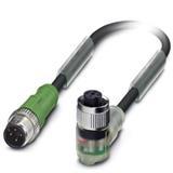Phoenix Contact SAC-4P-M12MS/3,0-PUR/M12FR-3L