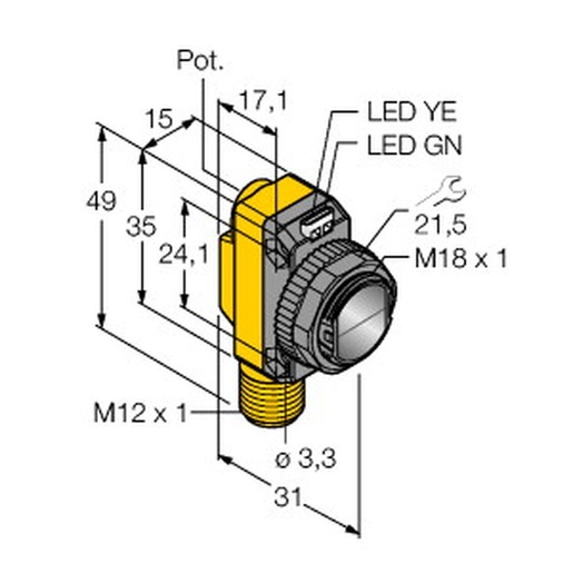 Turck QS18VP6LPQ8 Turkiye