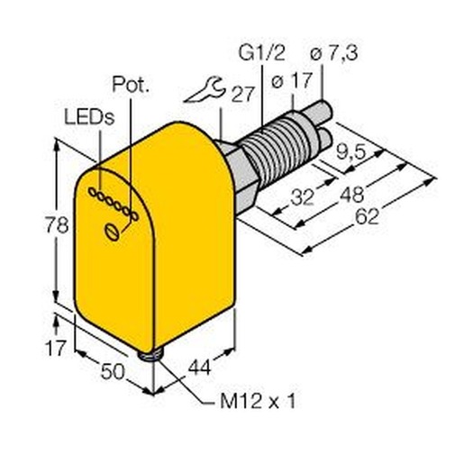 Turck FCS-GL1/2A2P-AP8X-H1141/A Turkiye