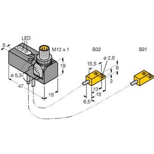Turck NI2-ISI-0.055-BDS-2AP6X3-H1141/S34 Turkiye