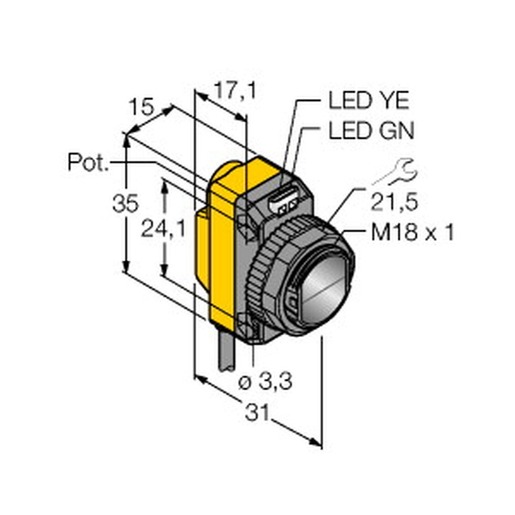 Turck QS18VP6D Turkiye