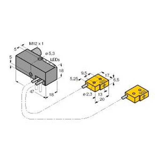 Turck NI2-Q6.5-AP6-0.15-FS4.4X3/S304 Turkiye