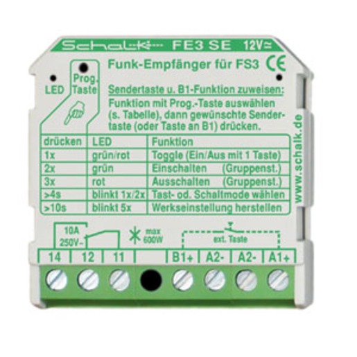 Schalk Steuerungstechnik FE3 SE (12V UC) Turkiye