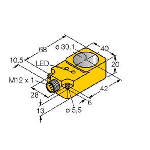 Turck BI30R-Q20-AP6X2-H1141 Turkiye