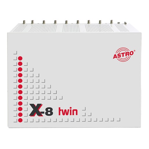 Astro X-8 TWIN mit 4 x X-QAM 642 Turkiye