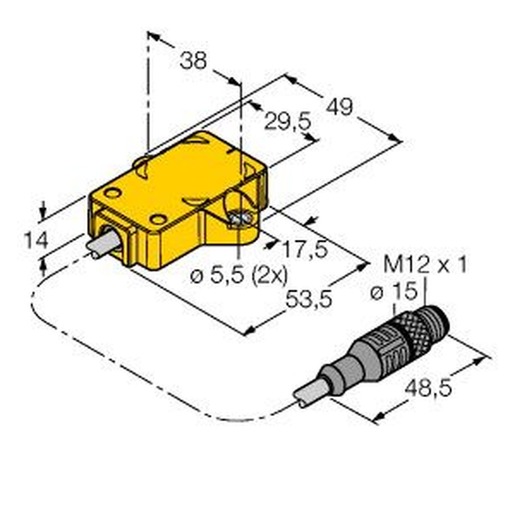 Turck RI360P1-QR14-ELIU5X2-0.3-RS5 Turkiye
