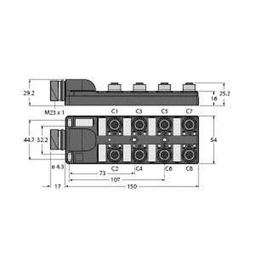 Turck TB-8M12-5P3-CS19H Turkiye