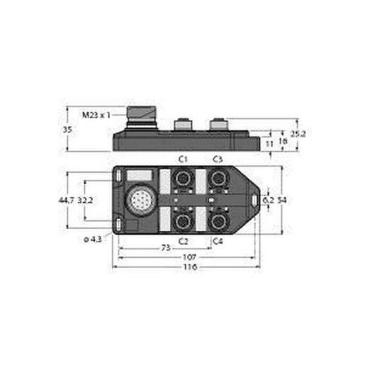 Turck TB-4M12-5P3-CS19T Turkiye