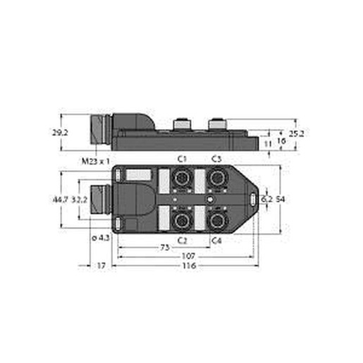 Turck TB-4M12-5P3-CS19H Turkiye
