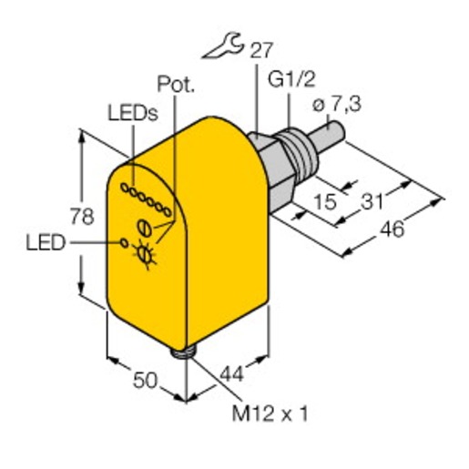 Turck FTCS-G1/2A4P-2AP8X-H1140 Turkiye