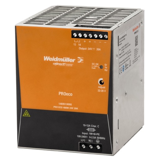 Weidmüller PRO ECO  480W 48V 10A Turkiye