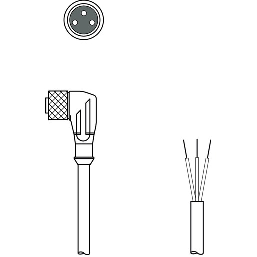 Leuze electronic KD U-M8-3W-V1-050 Turkiye
