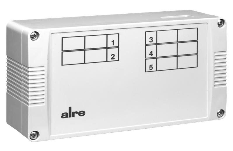 Alre VOORL-215.009 Terminal strip, H/C changeover via external contact, max 5 room thermostats and 20 valve actuators, IP20 Turkiye