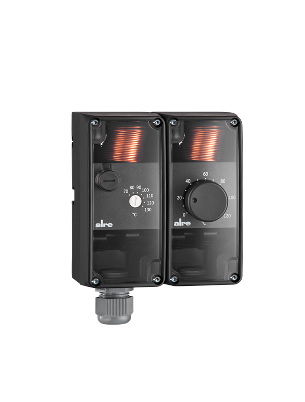 Alre RTKSA-010.200 Universal capillary double thermostat, TR 0…120…°C, STB 70…130…°C, hysteresis TR=3K STB=-10…-15K Turkiye