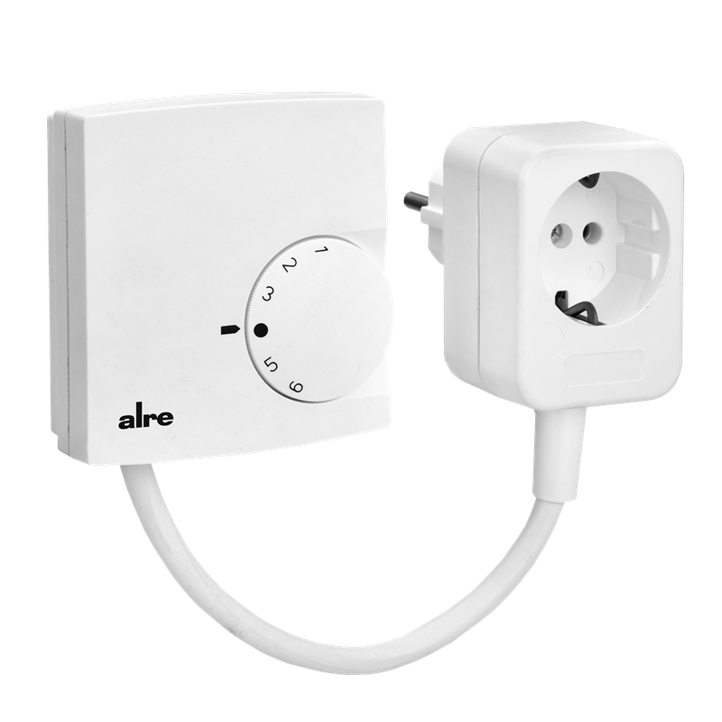 Alre RTBSB-001.401 Room thermostat, ready for connection, 5…30…°C, 230V AC, 13(4)A, 15m cable Turkiye