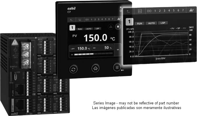 Azbil C7GA422C00000 Multi-loop Controller with Multifunction Display Turkiye
