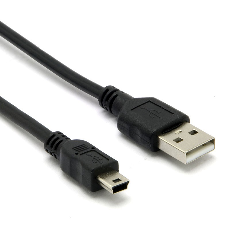 Seneca CU-A-MINIB-1 USB-A - Mini-B USB 5P cable, 1 meter length Turkiye