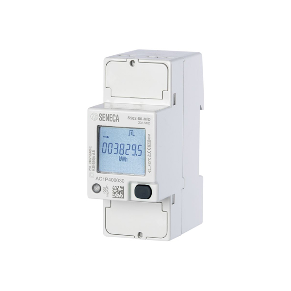 Seneca S502-80 80A 2-wired single-phase energy meter with integrated communication Turkiye