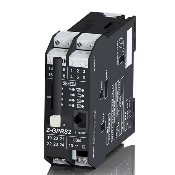 Seneca Z-GPRS2 GSM/GPRS datalogger with built-in IOs and telecontrol functions Turkiye