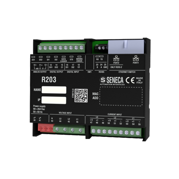 Seneca R203 Profinet
        (HW rev. D0) Profinet energy power meter with universal input Turkiye