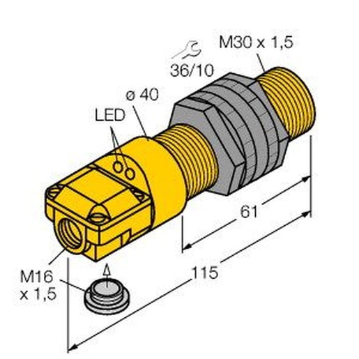 Turck BI10-P30SR-VP4X2 Turkiye