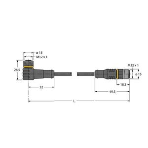 Turck WKC4T-P7X2-0.3-RSC4T/TXL Turkiye