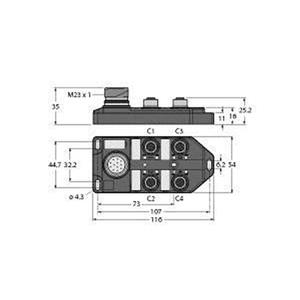 Turck TB-4M12-5P3-CS19T Turkiye