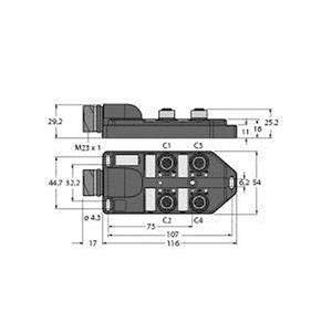 Turck TB-4M12-4P2-CS12H Turkiye