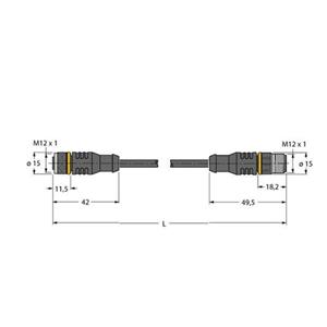 Turck RKC4.4T-2-RSC4.4T/TXL