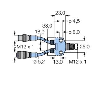 Turck VB2-FSW/RSSW RKSW 455-0.5M-0.5M Turkiye