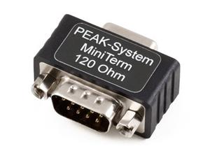 PEAK-System IPEK-003002-Mini PCAN-MiniTerm  (CAN Termination block moldet, both sides 9-pole, D-SUB mf, 120 Ohm) Turkiye