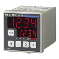 Keyence RT-14 48-mm□ 4-digit 7-segment LED, One-stage Preset, DC Power Supply