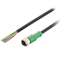 Keyence OP-87583 Oil-resistant Power Cable, Straight, 5 m Turkiye
