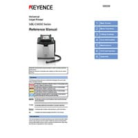 Keyence OP-87824 MK-U6000 Series English manual set Turkiye