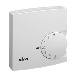Alre RTBSB-001.202 Room thermostat, surface-mounted, 5…30…°C, 24V AC, NC contact, ECO function Turkiye